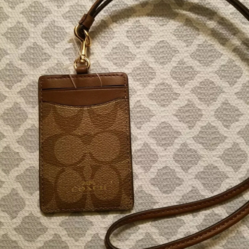 Coach lanyard